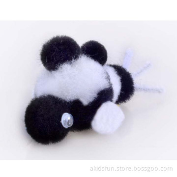Beautiful Pompom DIY Toy with Polybag